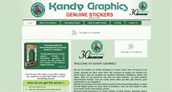 Desktop Screenshot of kandygraphics.com
